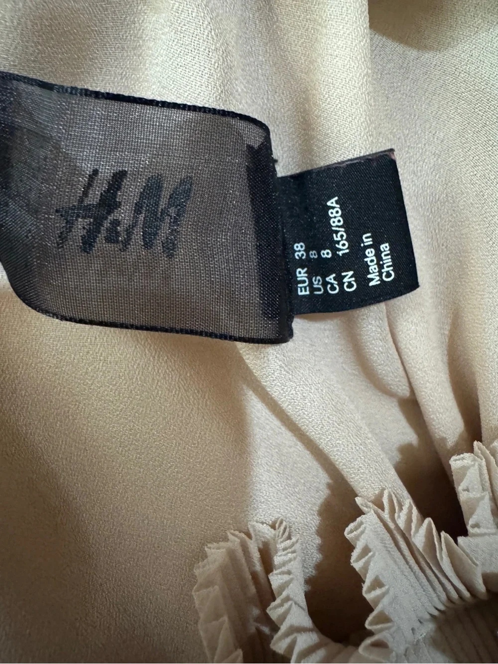 H&M one shoulder